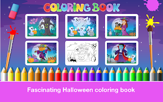 Halloween Learning Games Lite APK capture d'écran Thumbnail #4