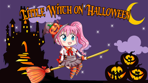 Little Witch on Halloween