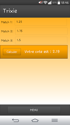 【免費運動App】Calculateur de cote-APP點子