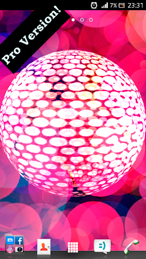 【免費個人化App】Disco Ball Live Wallpaper Free-APP點子