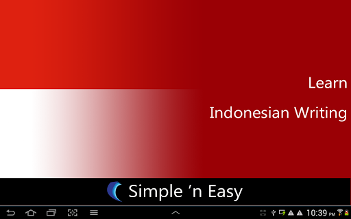 Learn Indonesian Writing