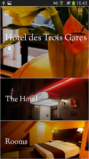 【免費旅遊App】Hotel des 3 Gares-APP點子