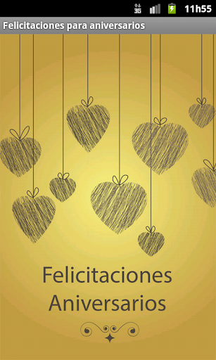 Felicitaciones de aniversarios