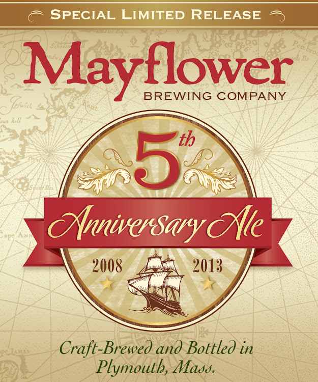Logo of Mayflower 5Th Year Anniversary Ale