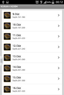Lastest Kuranı Kerim (Cüz Tasnifli) APK