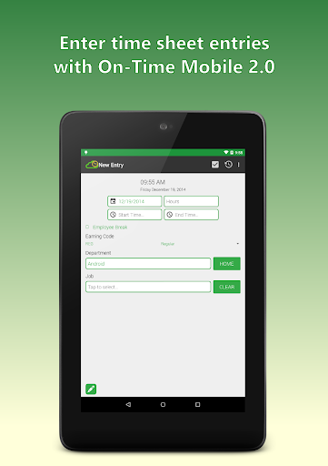 【免費生產應用App】On-Time Web Mobile-APP點子