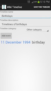 Wiki Timeline Screenshots 4