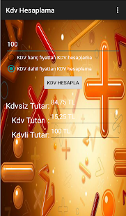 Kdv Hesaplama Screenshots 1