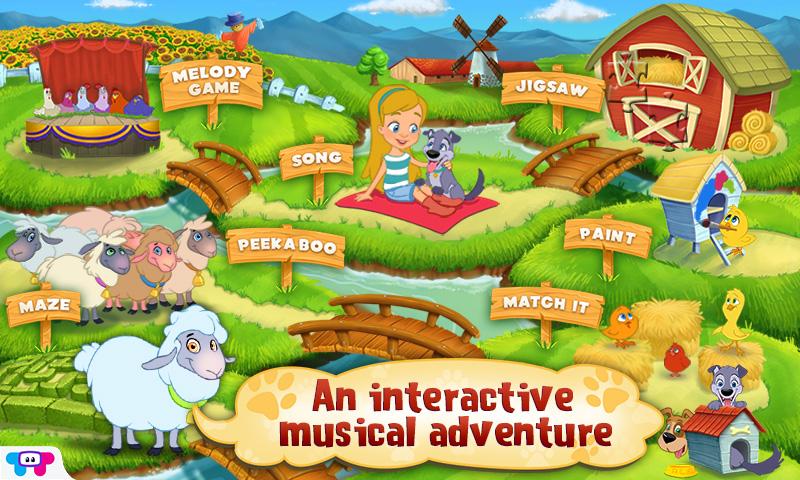 Android application Where has my little dog gone? screenshort