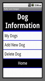 Rally Obedience Score Keeper Screenshots 1