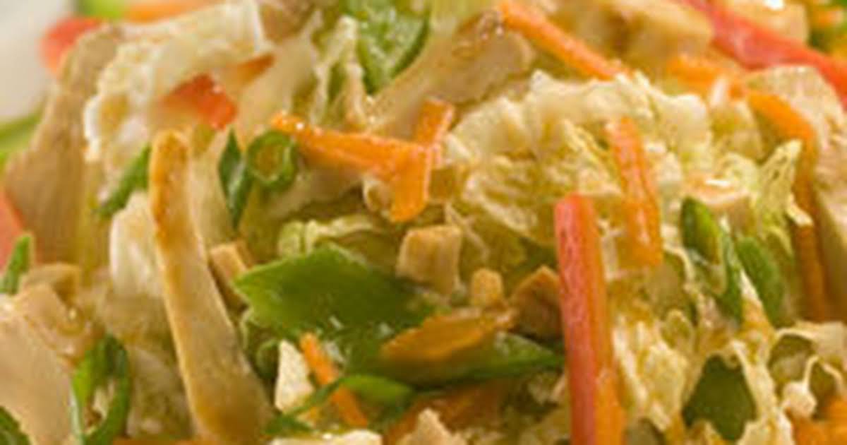 Asian Chicken Salad with Napa Cabbage Recipes Yummly
