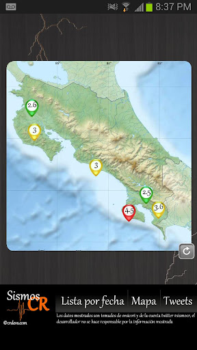 Costa Rica Earthquakes