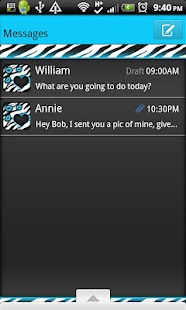 How to download GO SMS THEME/AquaZebra1 patch 1.1 apk for bluestacks