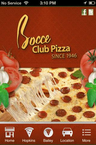 Bocce's Club Pizza