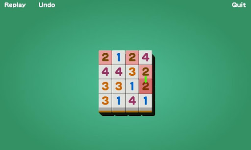 Number puzzle game