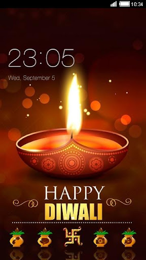 Diwali Festival Launcher Theme