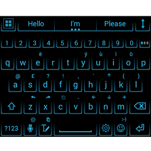 Theme for A.I.type Neon Blue.apk 1.3