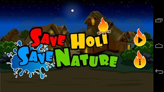 Save Holi Save Nature Game