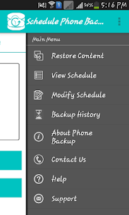 Schedule Phone Backup Screenshots 2