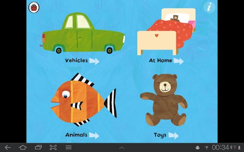 Android application Ladybird First Words screenshort