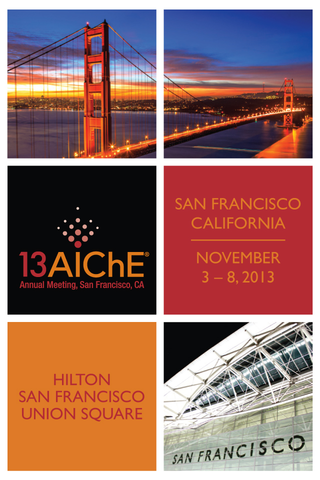 2013 AIChE Annual Meeting