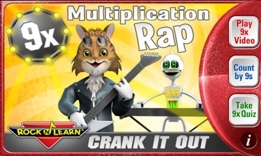 Multiplication Rap 9x