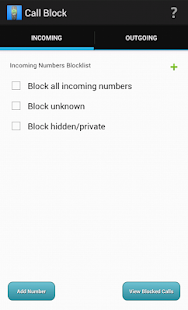 Call Block - number blacklist