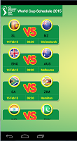 World Cup Schedule 2015 APK 螢幕截圖圖片 #2