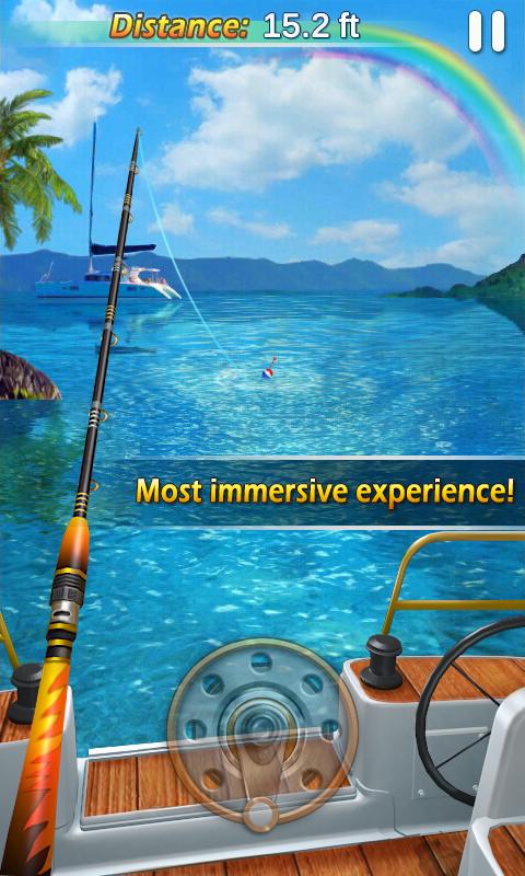 Android application Fishing Mania 3D screenshort