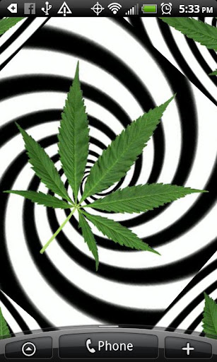 Hypnotic Weed Live Wallpaper