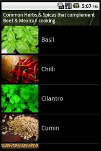 Herb & Spice Helper Screenshots 1