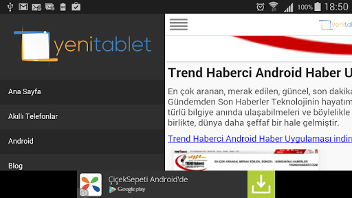 【免費新聞App】YeniTablet Teknoloji Haberleri-APP點子