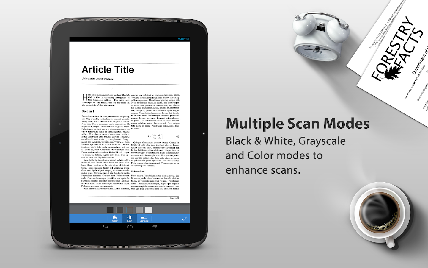 Tiny Scan Pro: PDF Scanner - screenshot