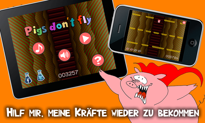 Android application Pigs dont fly screenshort