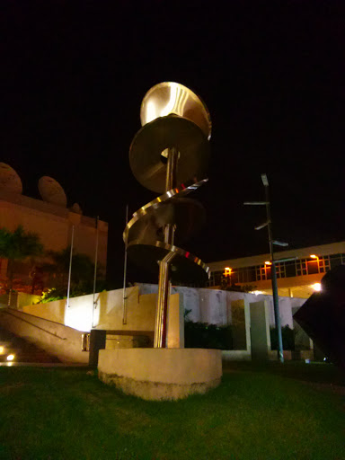 Plaza Del Artista Rings Sculpture