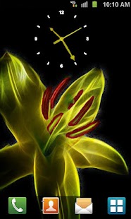 download Fractal Flower Clock free