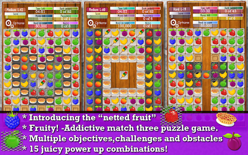 Fruit Drops 2 - Match 3 puzzle