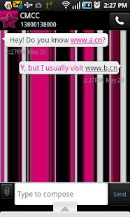 Free Download GOSMS Hot Pink Stars APK for Android