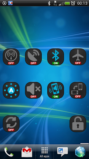 Bluetooth OnOff Toggle Widget