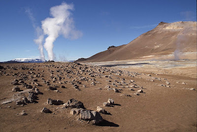 A stunning landscape in Iceland.
