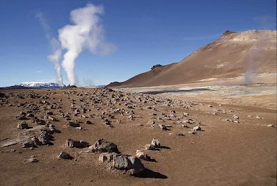 A stunning landscape in Iceland.