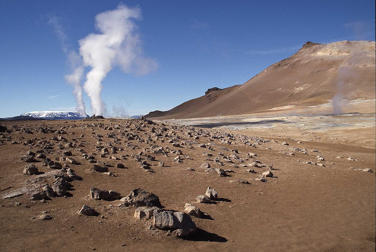 A stunning landscape in Iceland.