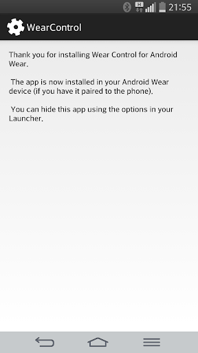 WearControl for Android Wear