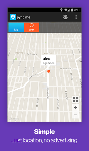 【免費社交App】PyngMe GPS Location Sharing-APP點子