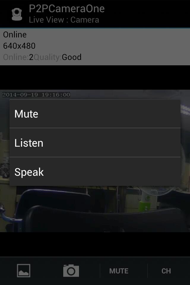 P2PCameraOne Screen 2