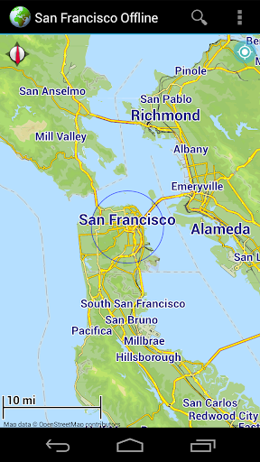 Offline Map San Francisco USA