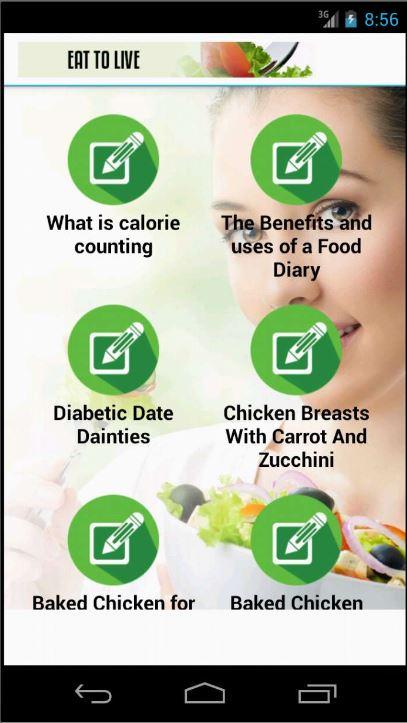 Eat to Live Recipes Cookbook Screen 2