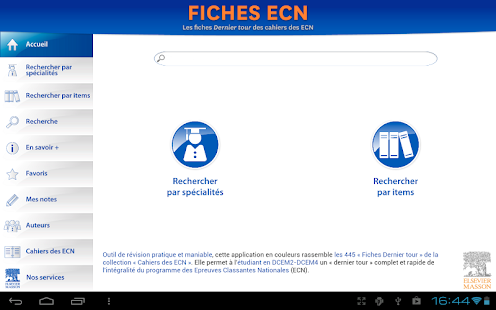 Les 445 fiches des Cahiers ECN