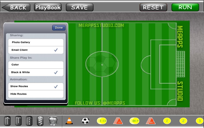 CoachMe™ Soccer Edition Pro Screen 2