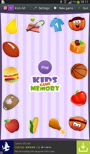 Kids Memory Game